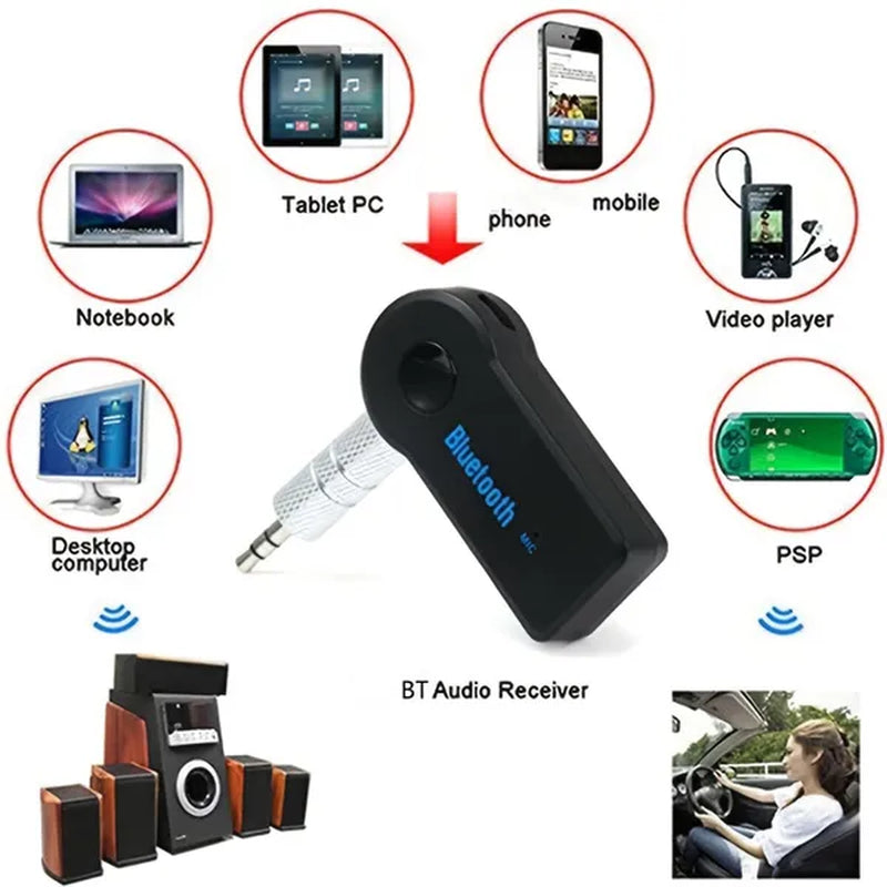 Wireless Bluetooth 5.0 Receiver Transmitter Adapter 3 in 1 USB Adapter Audio Receiver Bluetooth Car Charger Car Aux for E91 E92