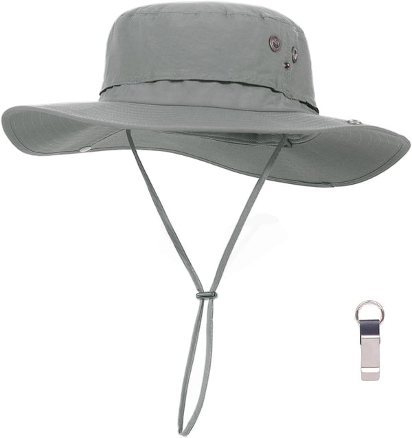 Plus Size XL XXL Sun Hats for Men Bucket Boonie UV Protection UPF50+ Waterproof Wide Brim Foldable Fishing Beach