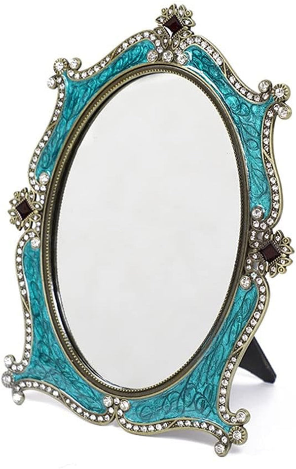 Wedding Gift Mirror Bride Retro European Style Makeup Mirror Desktop Russian Princess Dressing Mirror Exotic Style