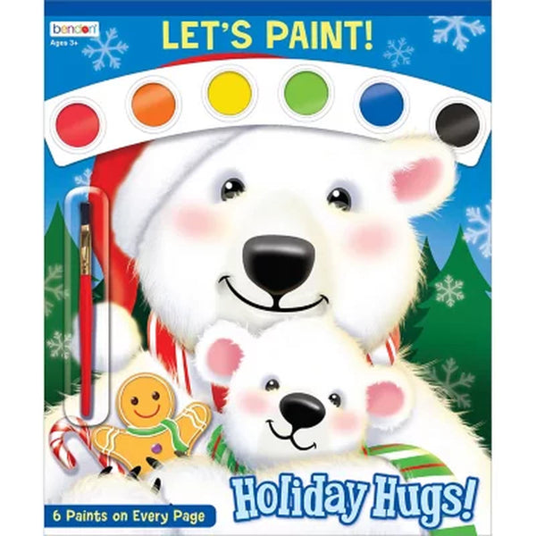 Bendon'S Christmas Paint with Water Palette Activity Book