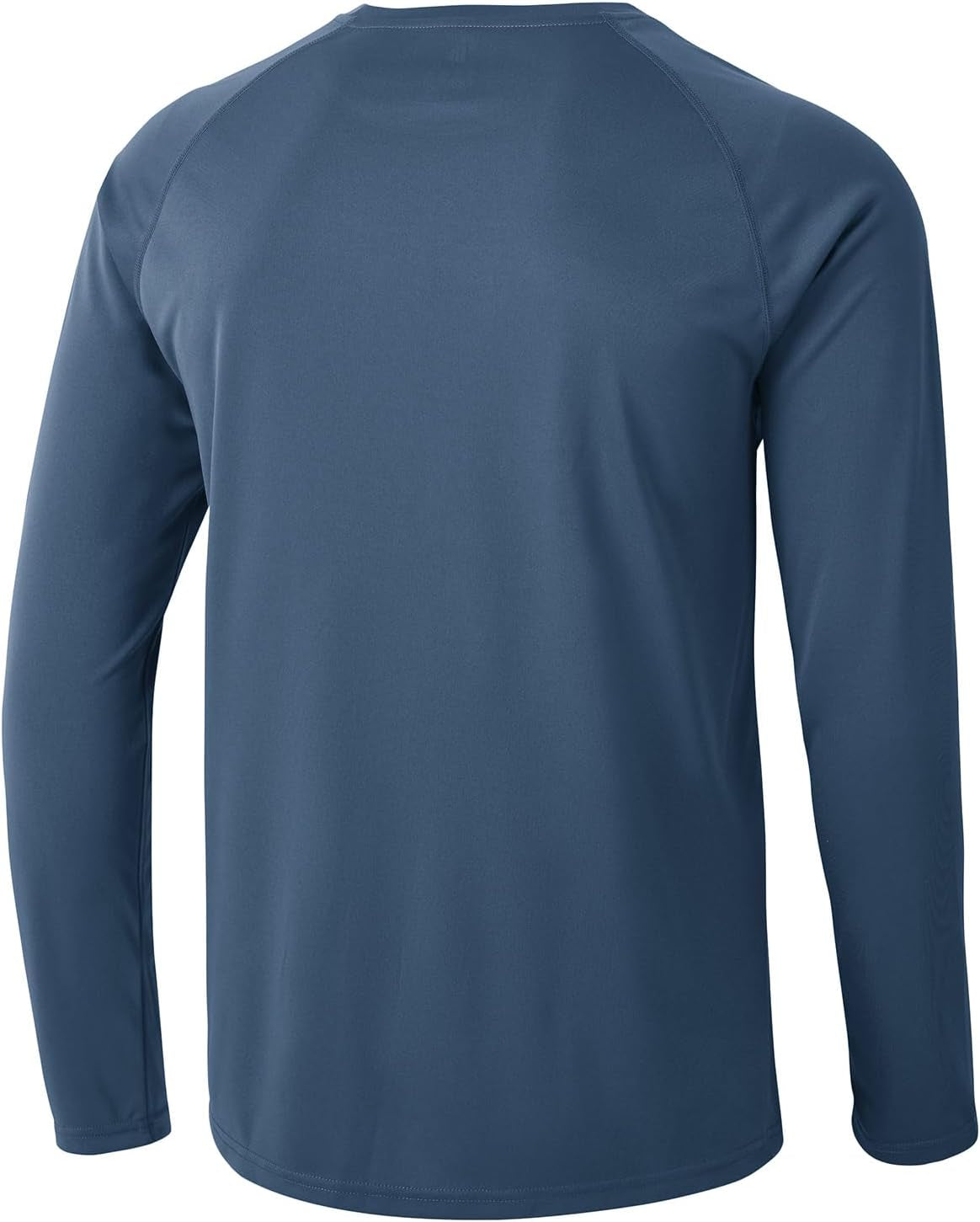 Mens Sun Protection Hiking Shirts Long Sleeve Water UPF 50+ SPF UV Shirts Lightweight Fishing Hiking Swimming