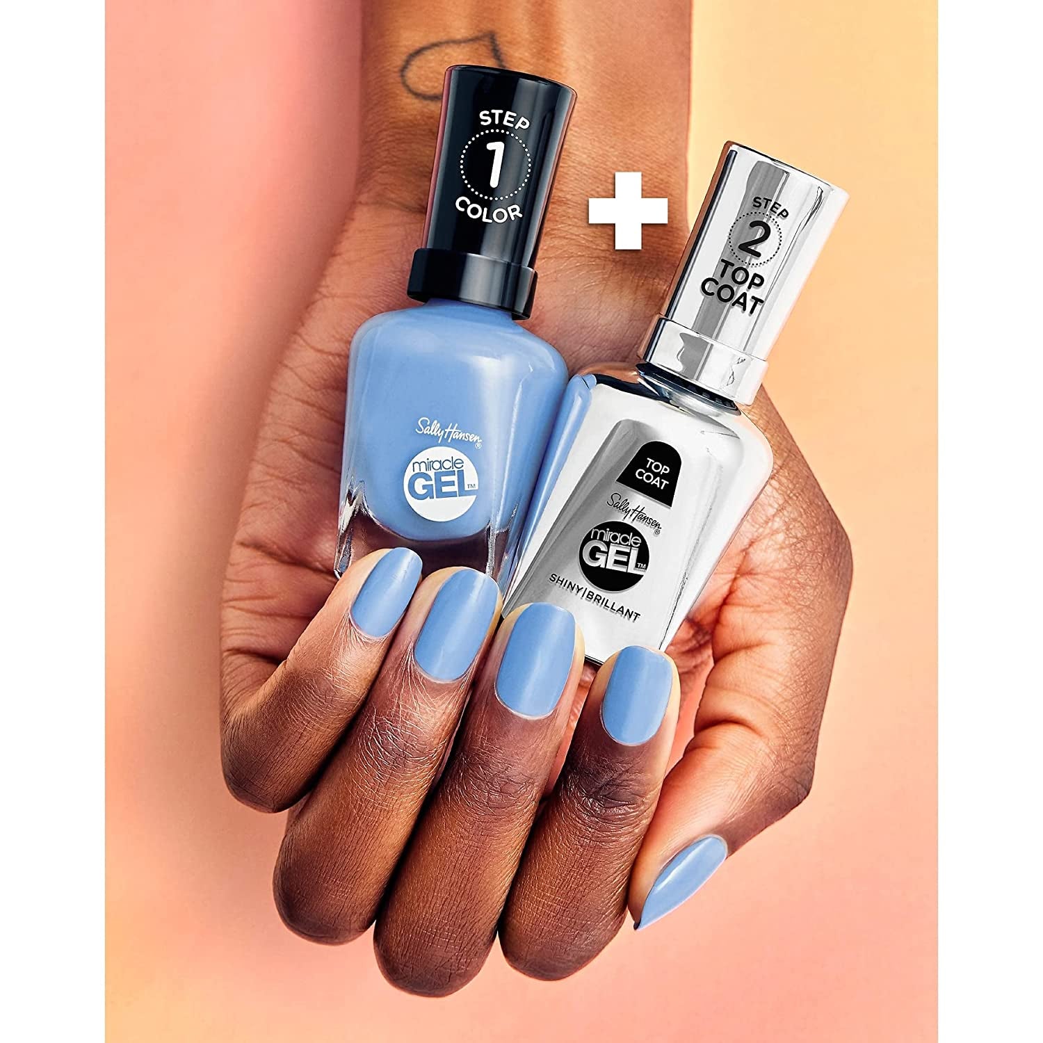 Miracle Gel Nail Polish, Shade Electric Pop 339 (Packaging May Vary)