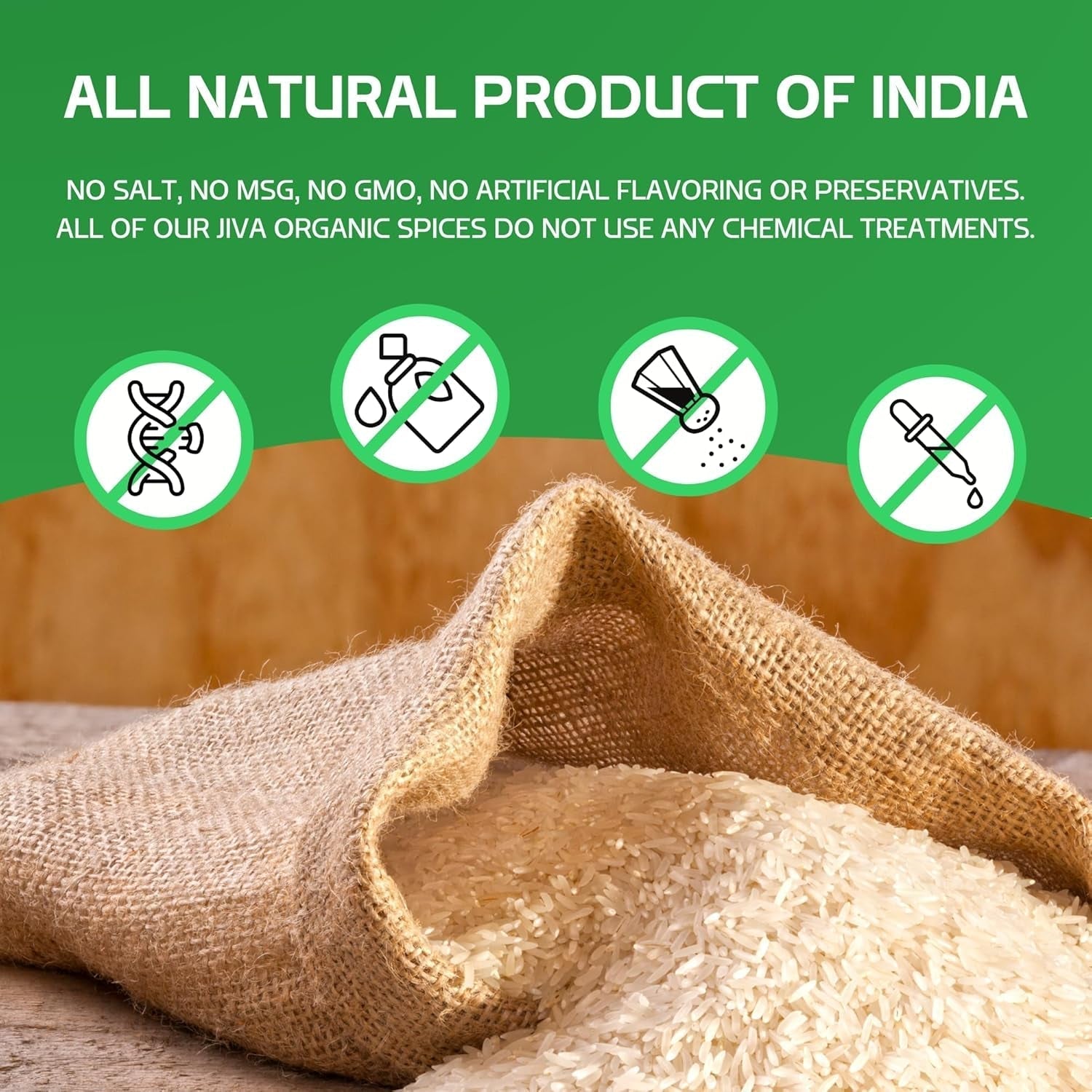 Organic Basmati Rice 10 LB Bag - Pure, Long, Premium Quality from India - by