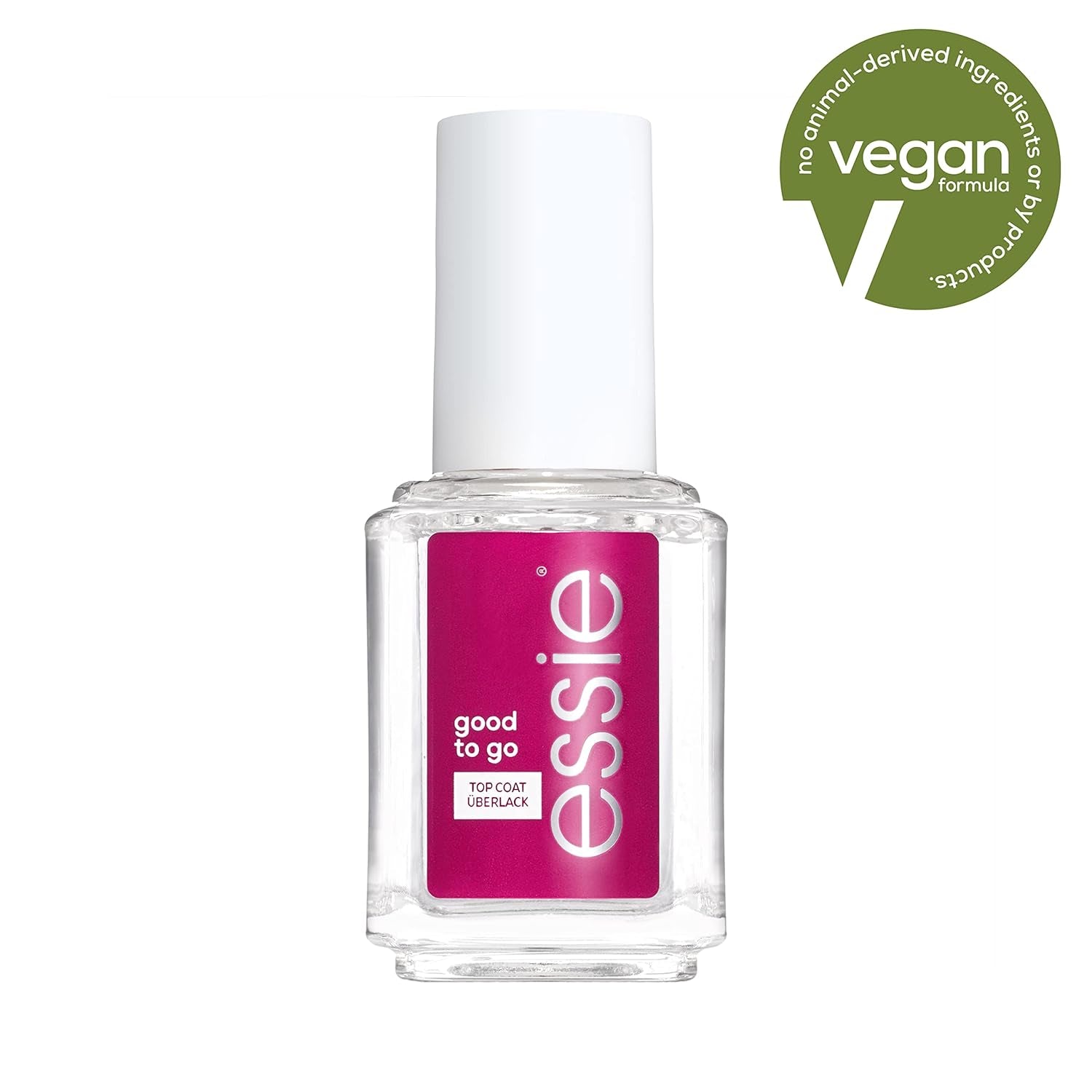 Nail Care, 8-Free Vegan, Good to Go Top Coat, Fast Dry and Shine Nail Polish, 0.46 Fl Oz