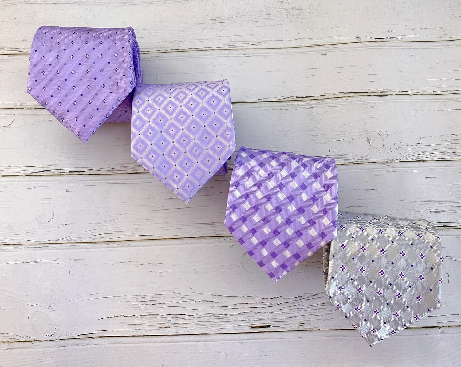 Mens Necktie Polka Dot Ties for Men Classic Dressing Tie