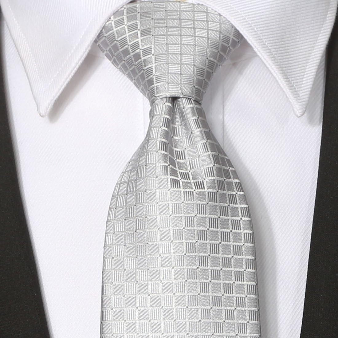 Mens 63'' XL Extra Long Tie Solid Festive Necktie + Gift Box