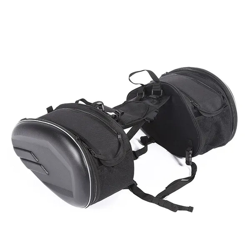 Newest Motorcycle Waterproof Racing Race Moto Helmet Travel Bags Suitcase Saddlebags + Raincoat