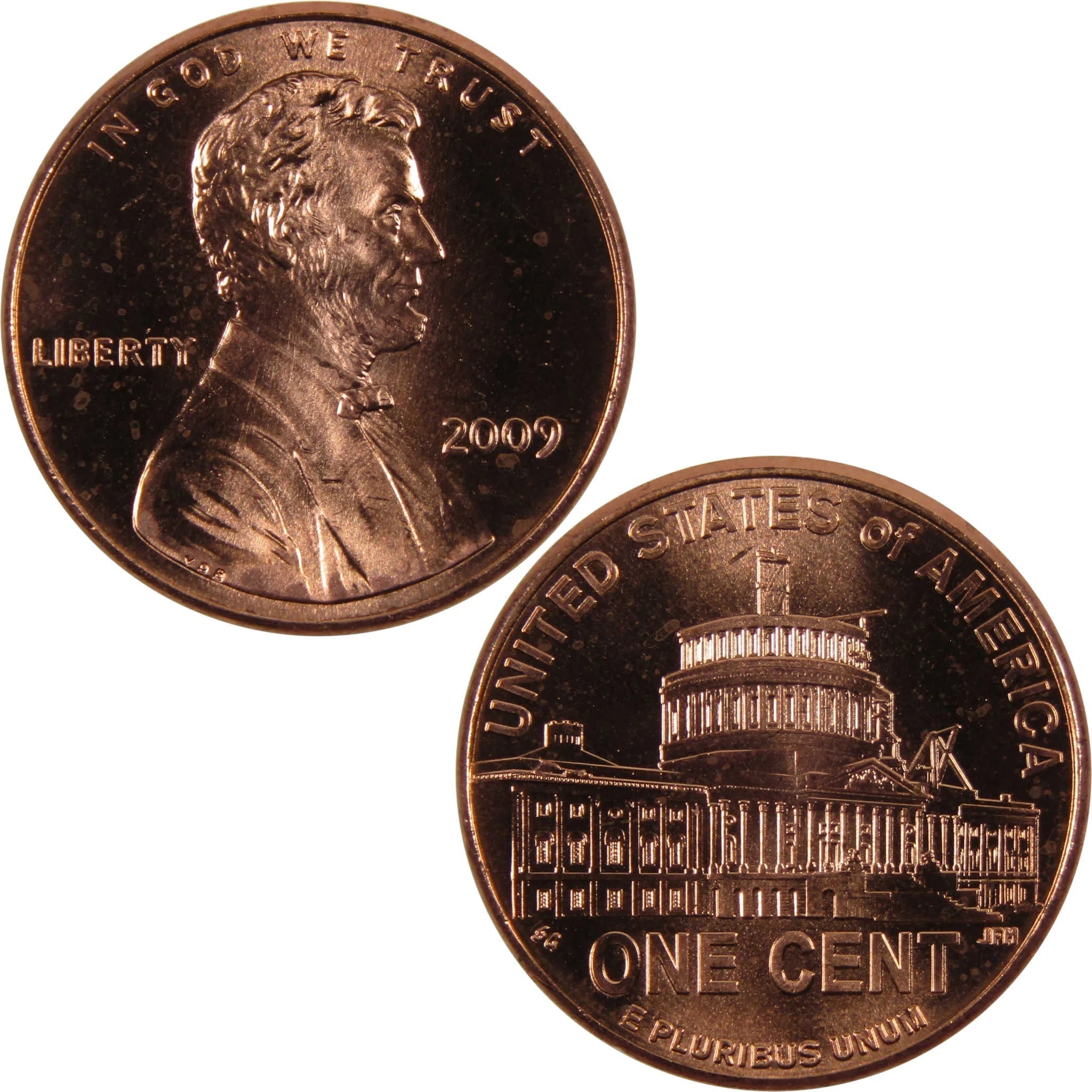Collectible 2009 Lincoln Bicentennial Cent Coins, BU Uncirculated Mint State Master Coins