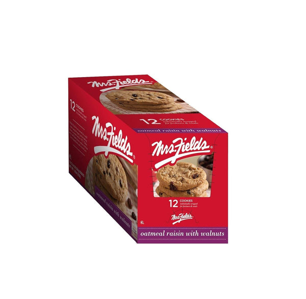 Oatmeal Raisin with Walnuts Cookies, 12 Count(2.1 Oz per Unit)