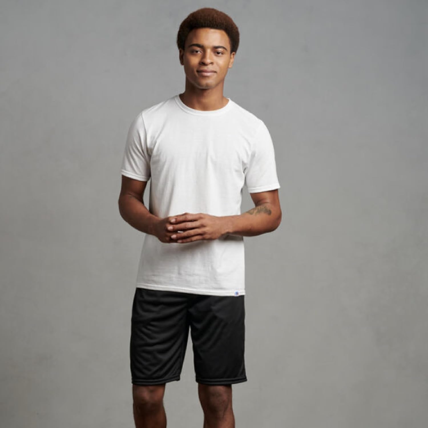 s Men'S Dri Power Essential Performance Shorts with Pocket - Workout and Gym Active Wear