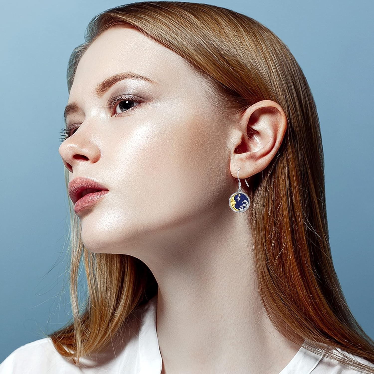 Capybara/Moon/Dinosaur/Cow/Butterfly/Jellyfish/Chcken/Dice/Star/Duck Dangle Earrings for Women Sterling Silver Cute Funny Drop Earrings Birthday/Christmar Gifts for Daughter/Sister/Granddaughter