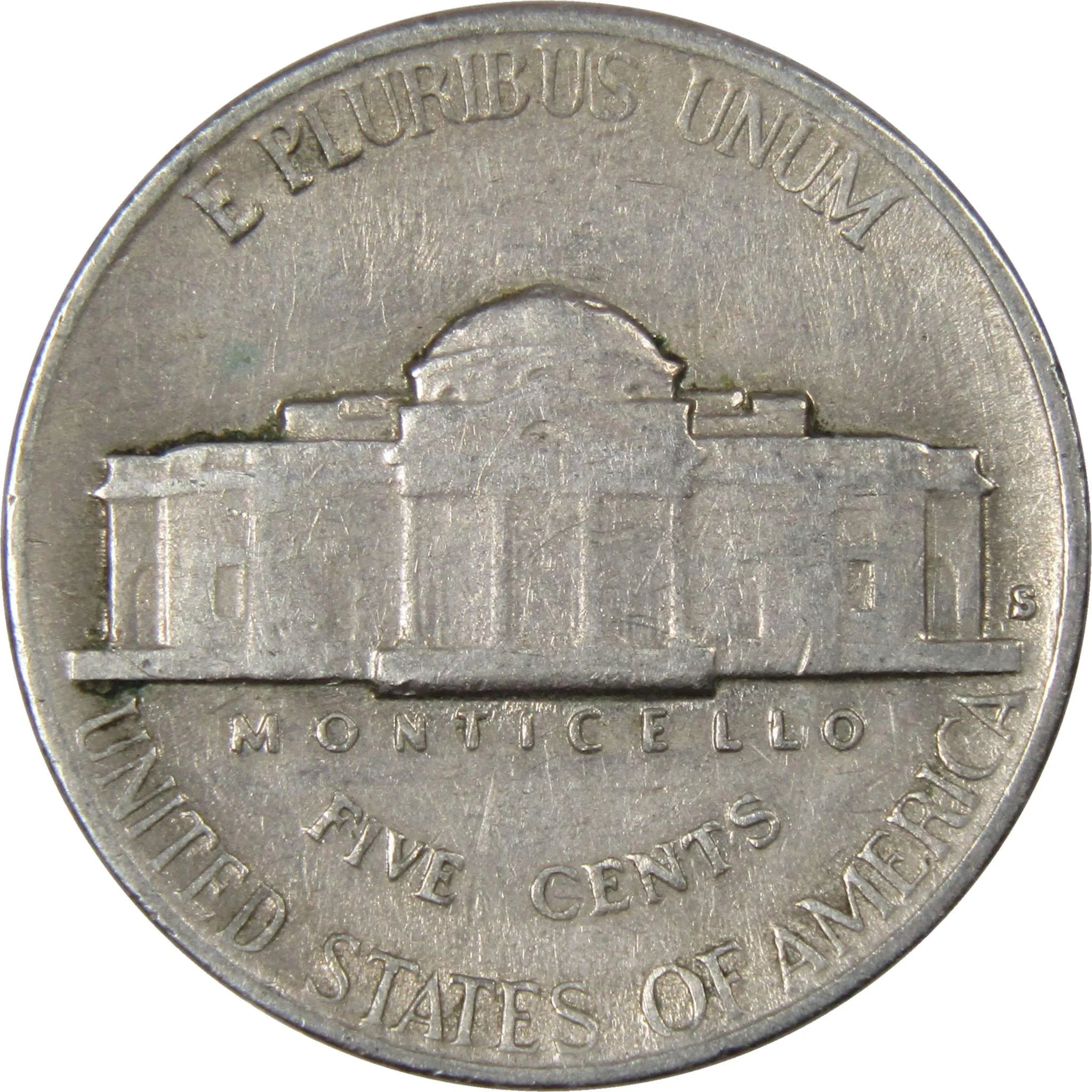 1939 S Jefferson Nickel 5 Cent Piece, about Good (AG), Collectible Coin, Nickel, Silver Master Coins