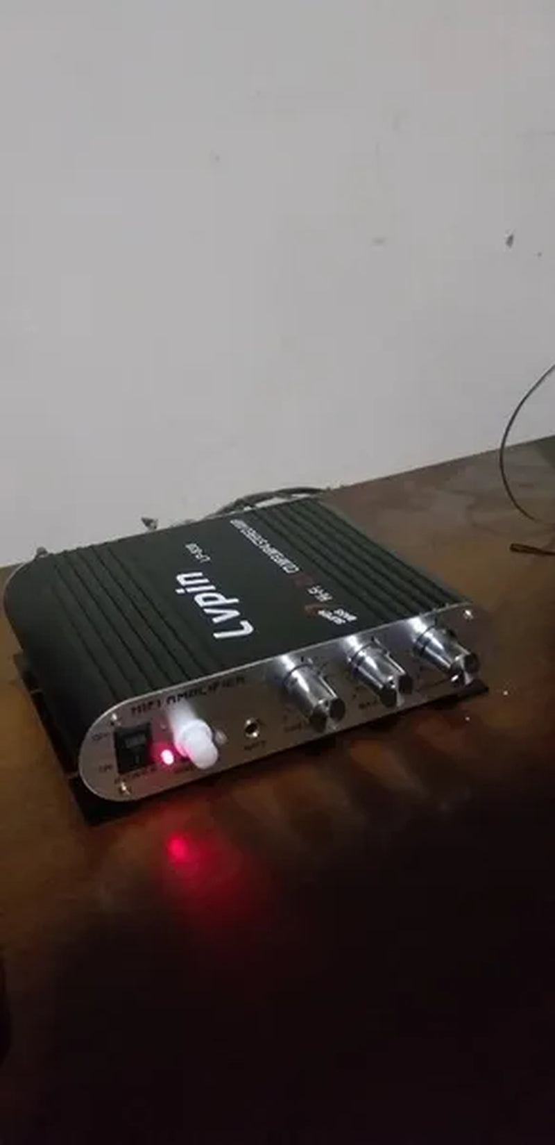 Mini HIFI Audio Stereo Power Amplifier Subwoofer MP3 Car Radio Channels 2 Household Super Bass Lvpin 838