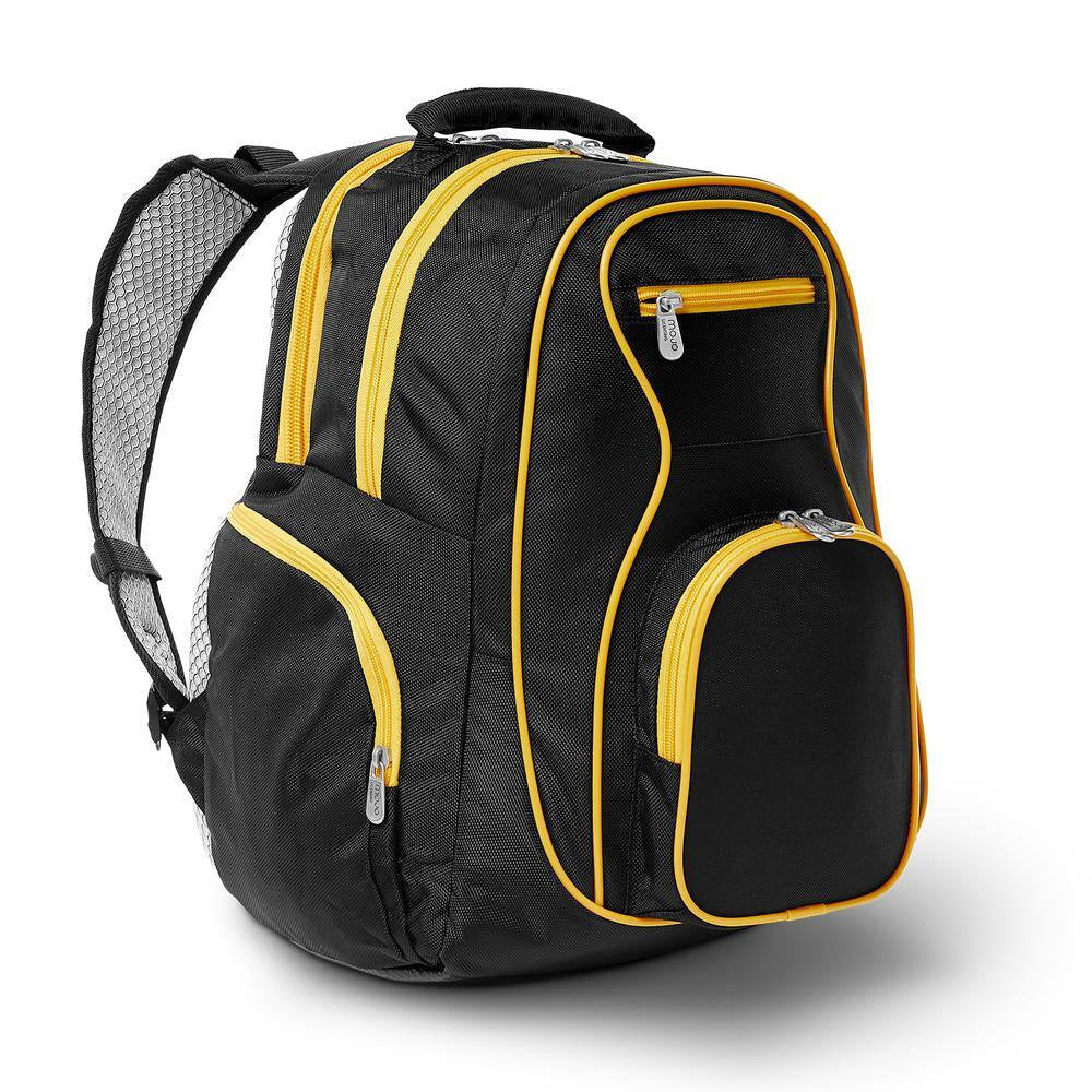NBA Golden State Warriors 19 In. Black Trim Color Laptop Backpack