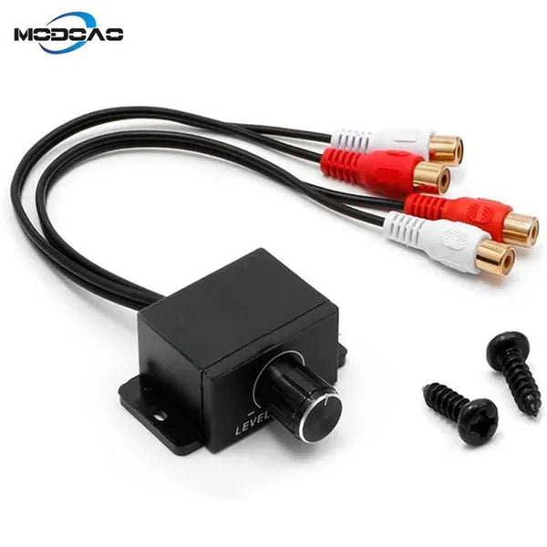 New Car Amplifier Volume Regulator Speaker Bass Controller Car Audio Amplifier Sound Adjuster Subwoofer Amplifier 27.5Cm 12V