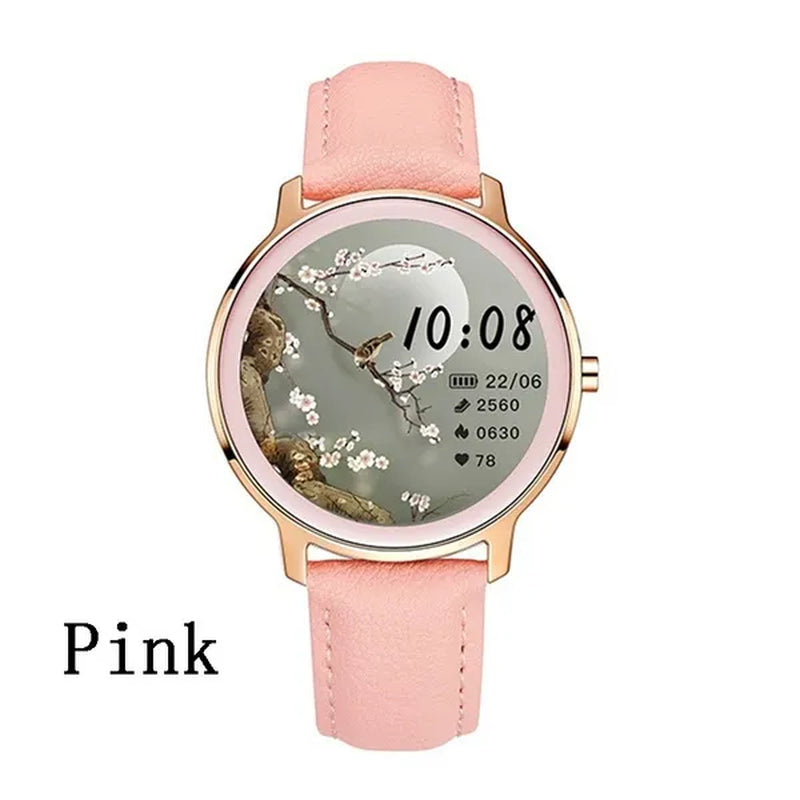 7.3mm Ultra Thin Multifunction Sport Smart Watches for Man Woman 2020 Intelligent Smartwatch Rose Gold Smartwatch Fitness Tracker Bracelet Blood Pressure for Android Ios[<>]