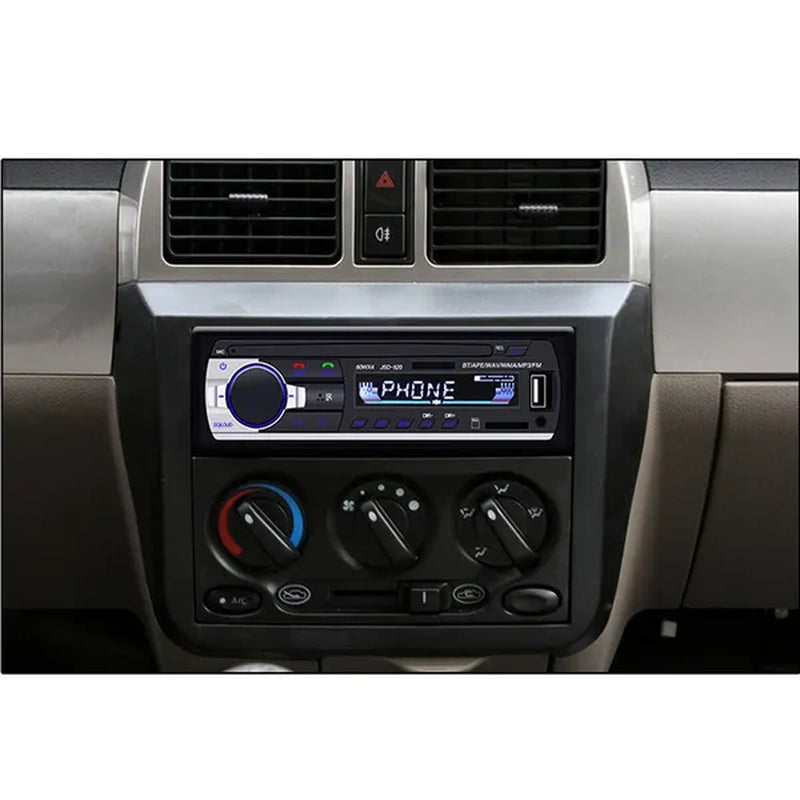 1DIN In-Dash Car Radio Stereo Remote Control Digital Bluetooth Audio Music Stereo 12V Car Radio USB/SD/AUX-IN Mp3 Player