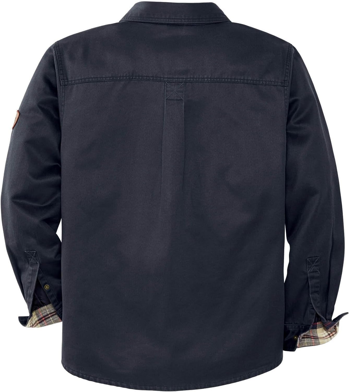 Journeyman Shirt Jacket Flannel Lined Shacket for Men Water-Resistant Coat Rugged Fall Clothing