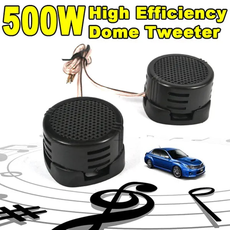 Durable Mini Car Motocycle 12V Dome Audio Music Stereo Built-In Crossover High Tweeter Speaker