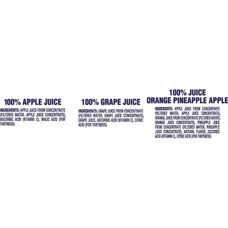 Welch'S 100% Juice Variety Pack 10 Fl. Oz., 24 Pk.