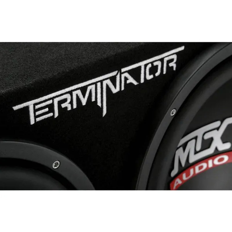 MTX 12-Inch 1200-Watt Car Audio Dual Loaded Subwoofer Box Enclosure (Open Box)