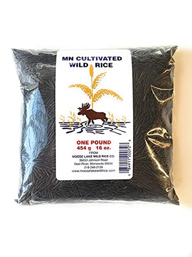 (GLUTEN FREE) Red Lake Nation 100% All Natural Minnesota Cultivated Wild Rice, ONE POUND