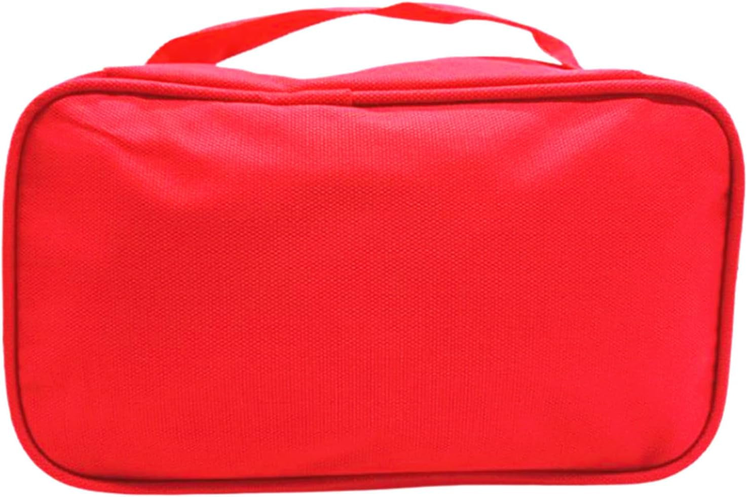 First Aid Bag First Aid Kit Empty Medical Storage Bag Red Trauma Bag for Emergency First Aid Kits Car Workshop Cycling Outdoors (Red Handle)