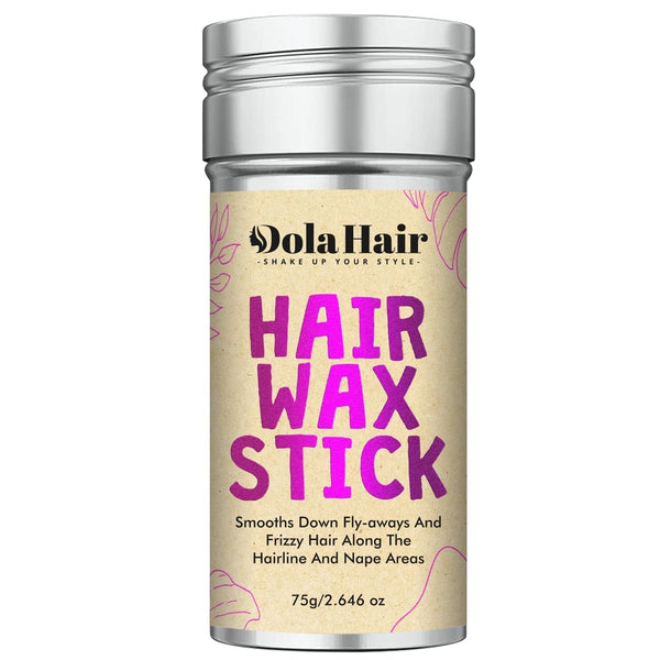 Hair Wax Stick - Flyaway Control and Styling Pomade for Kids, Women, and Men - Hair Bun Maker and Accessorie (1 Pack of Wax)