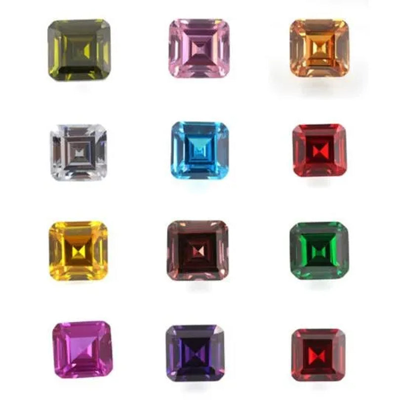 8.0Ct Loose Gem Jewelry Cubic Zirconia Stone Jewelry Making Gemstone AAAA Grade VVS Size 10Mm/1Pcs