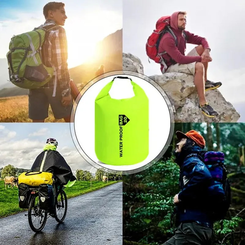 10L/20L/40L/70L Waterproof Dry Bag Pack Sack Swimming Rafting Kayaking River Trekking Floating Sailing Canoing Boating Water Bag