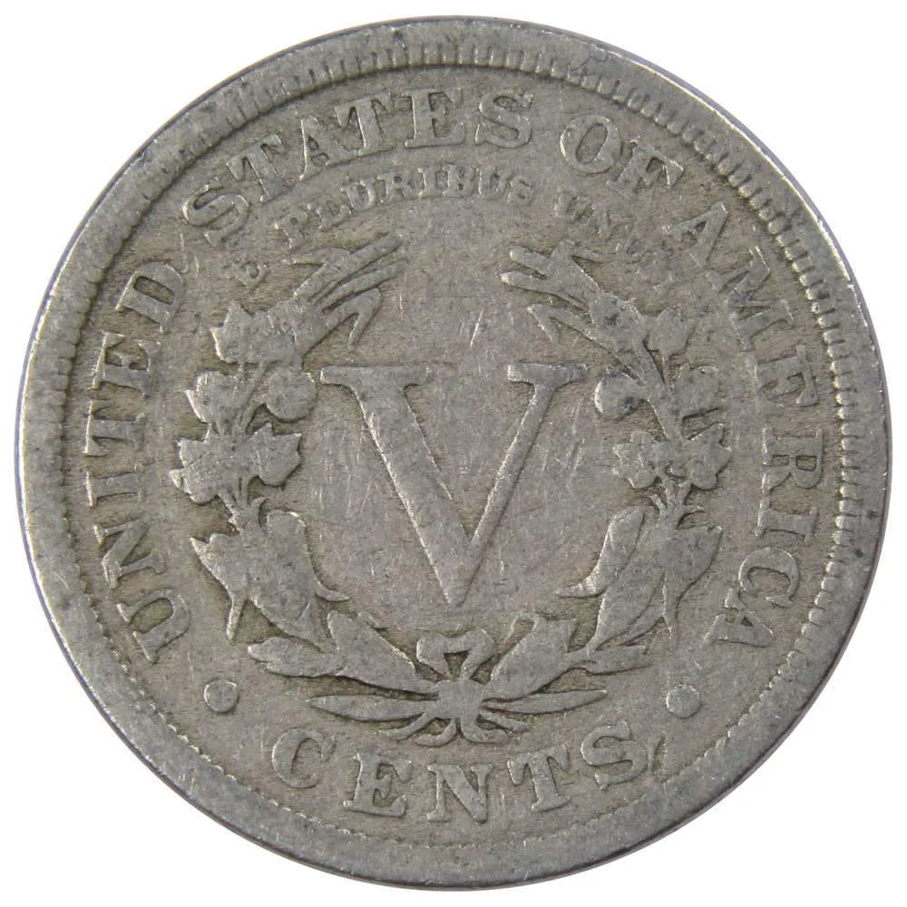 1911 Liberty Head V Nickel 5 Cent Piece AG about Good 5C US Coin Collectible Master Coins
