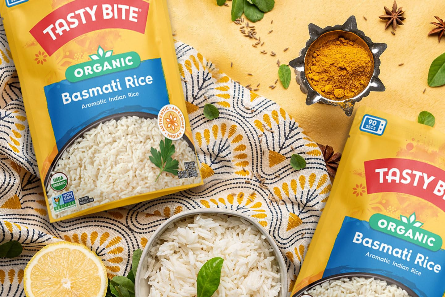 Tastybite, Rice Basmati Organic, 8.8 Ounce