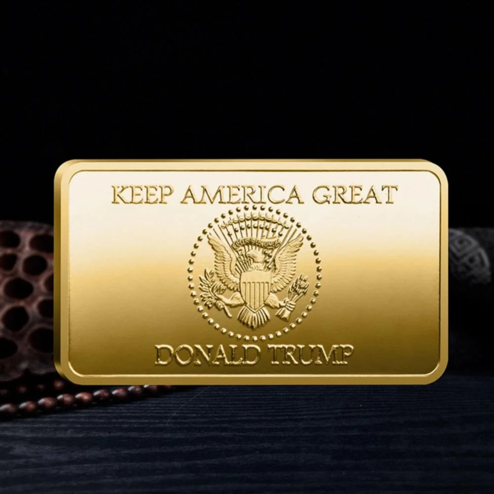 Donald Trump Gold Coin, Gold Plated Collectable Coin and Case Included, 45Th President, Certificate of Authenticity Official Master Coins