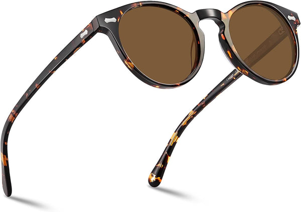 Vintage Polarized Sunglasses for Men UV400 Protection Retro Fashion Eyewear Hand-crafted Acetate Frame CA5288L