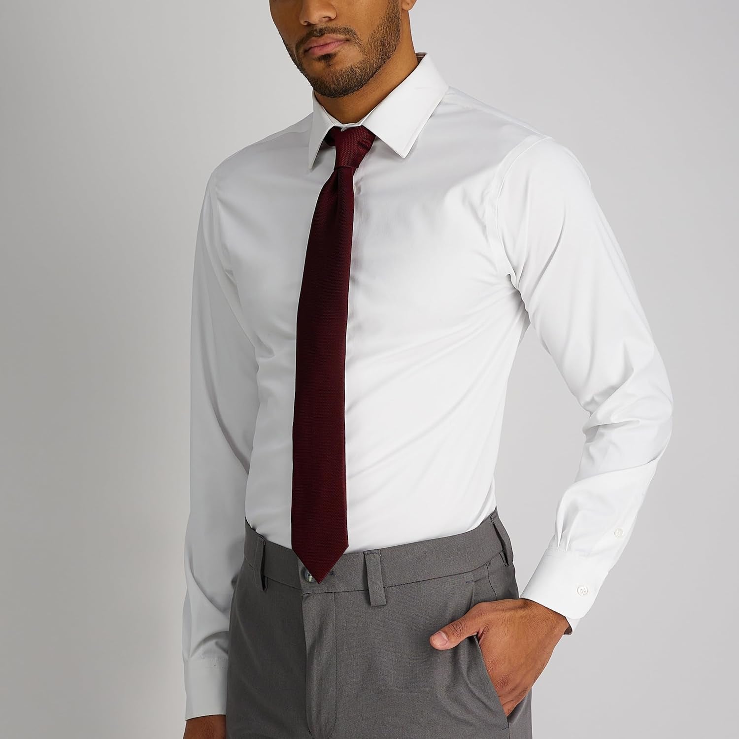 Mens Gingham Pattern Necktie