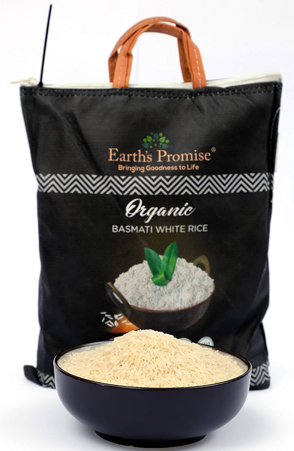 Organic Rice (Basmati White, 80 Oz (5 Lb) - 1 Pack)