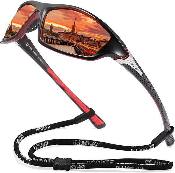 Sports Polarized Sunglasses for Men Cycling Driving Fishing UV400 Protection