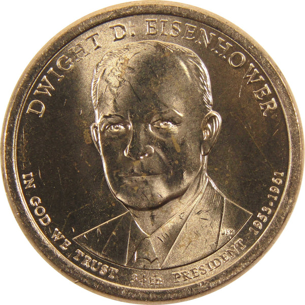 2015 P Dwight D Eisenhower Presidential Dollar BU Uncirculated $1 Coin Master Coins