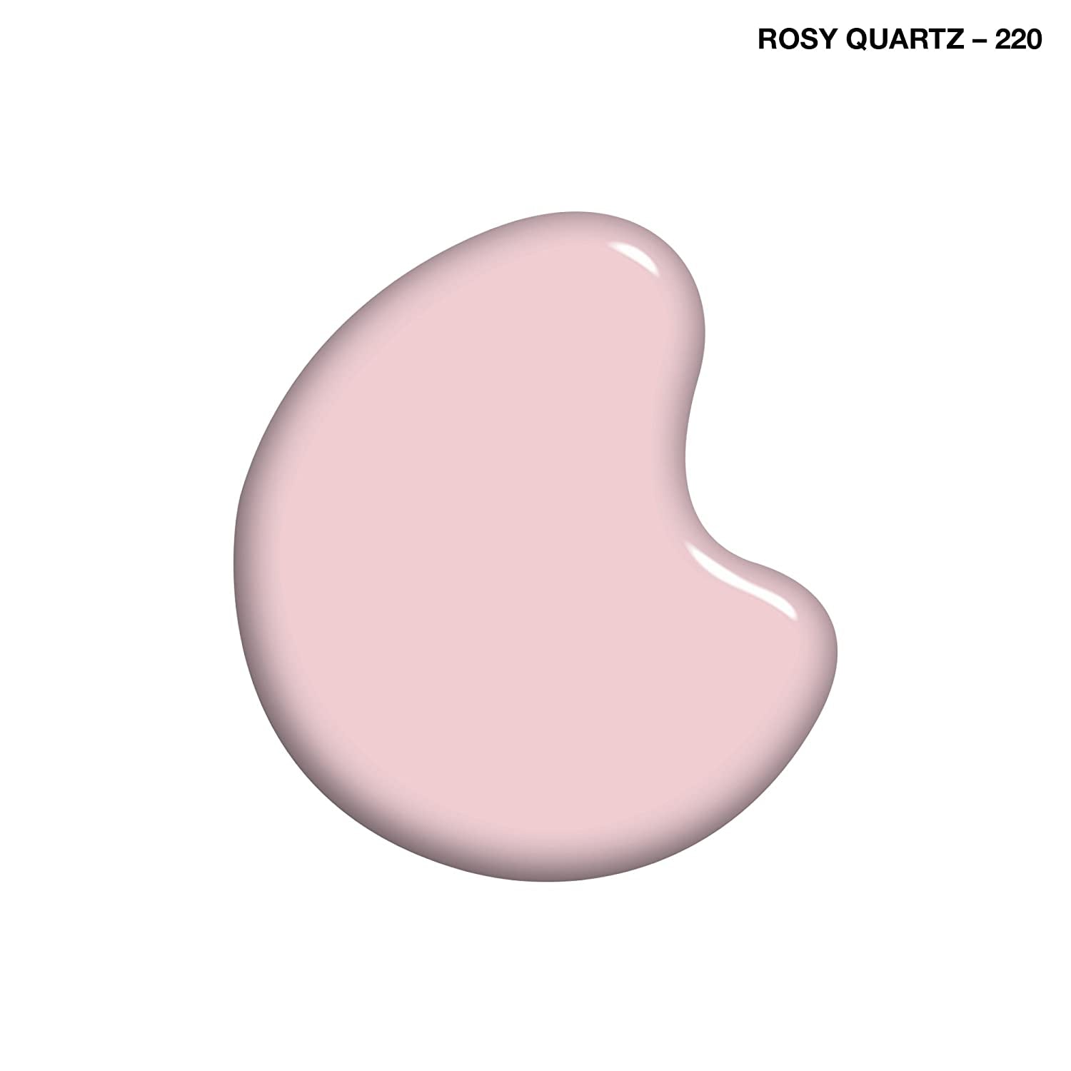 Color Therapy Nail Polish, Rosy Quartz Long-Lasting Nail Polish with Gel Shine and Nourishing Care, Pack of 1
