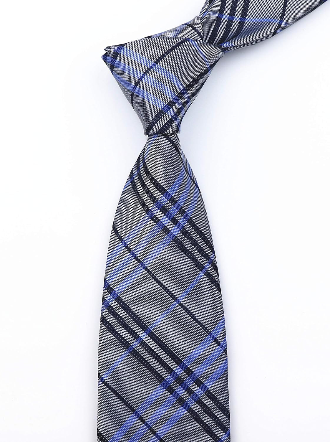 Men'S Plaid Check Stripe Ties Pattern Business Formal Designer Neckties