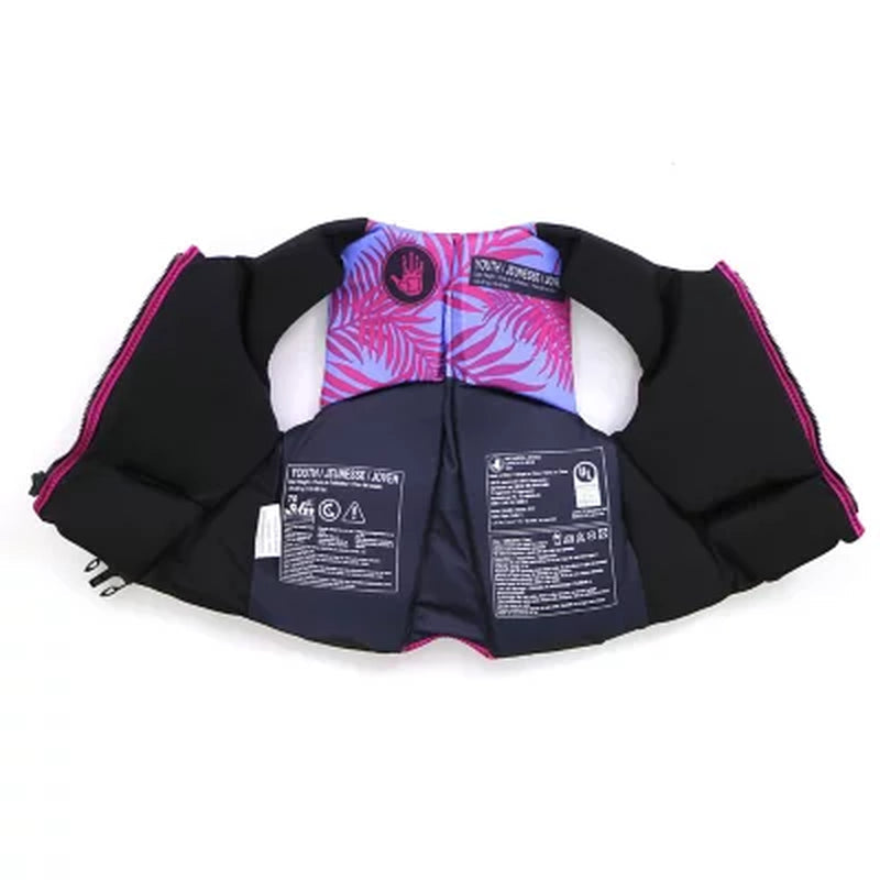 Body Glove Girls' U.S. Coast Guard-Approved PFD (One Size, 50-90 Lbs.)
