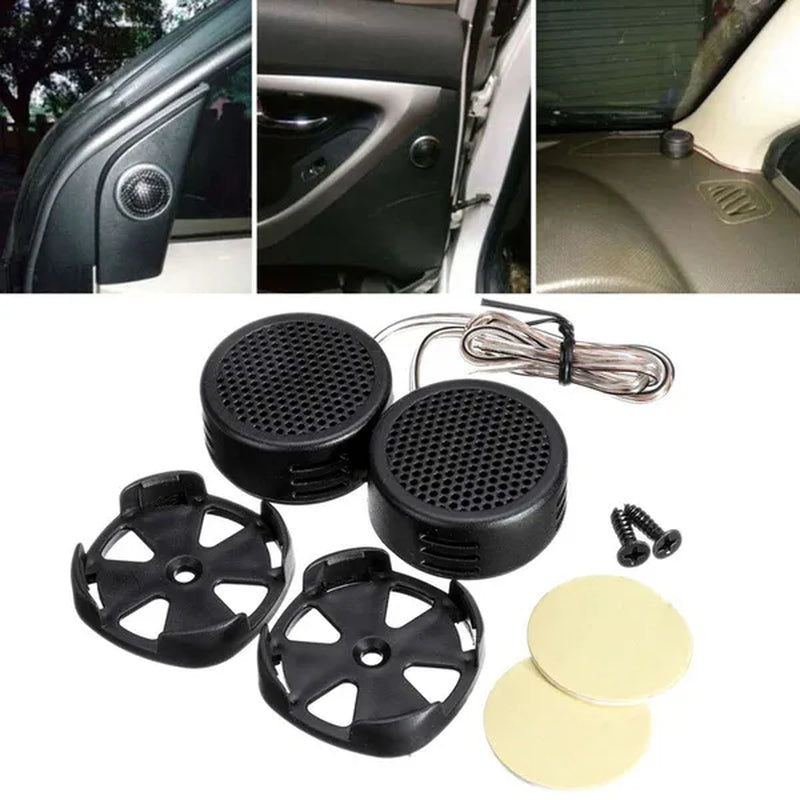 Durable Mini Car Motocycle 12V Dome Audio Music Stereo Built-In Crossover High Tweeter Speaker