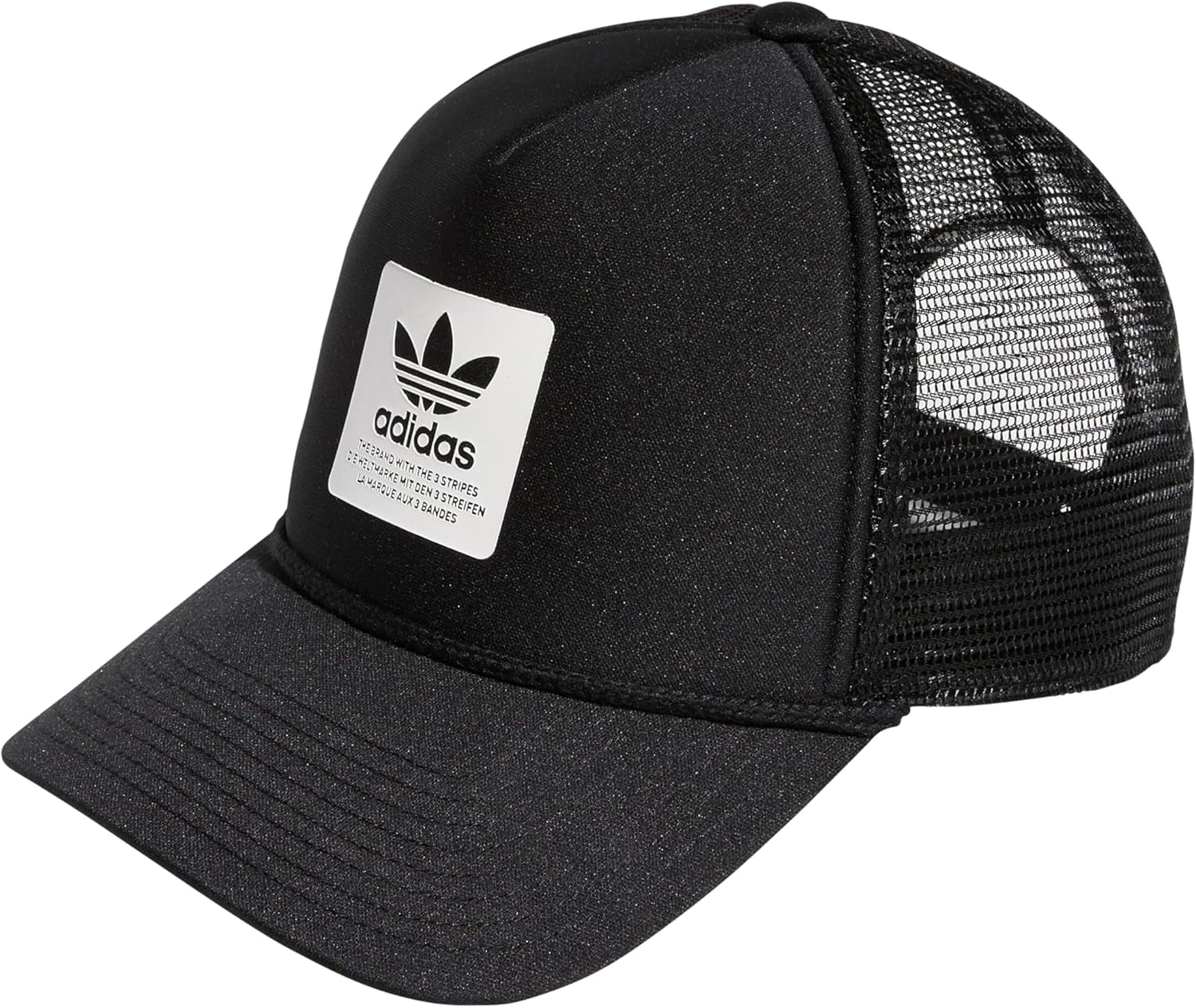 Dispatch Trucker 5-Panel High Crown Mesh-Back Adjustable Strapback Cap