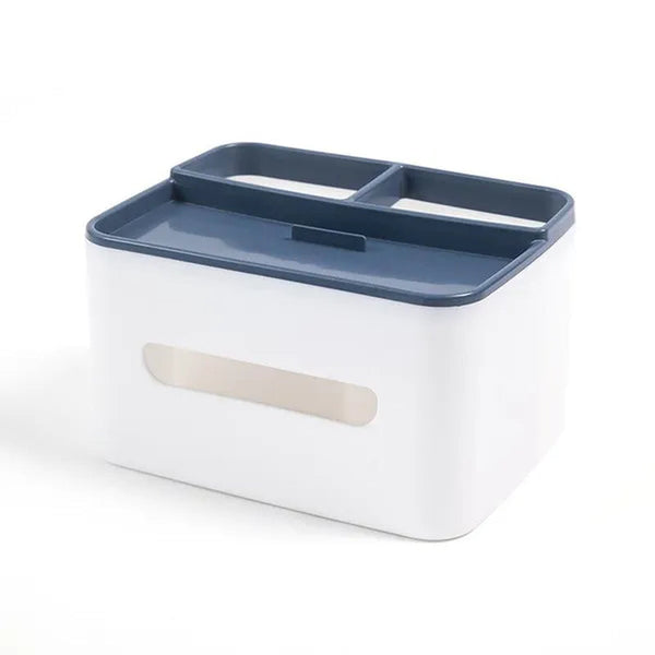 Multifunctional Desktop Storage Box, Tissue Box, Drawer Paper Box, Remote Control Sundries Storage Rack Desk Storage Organization