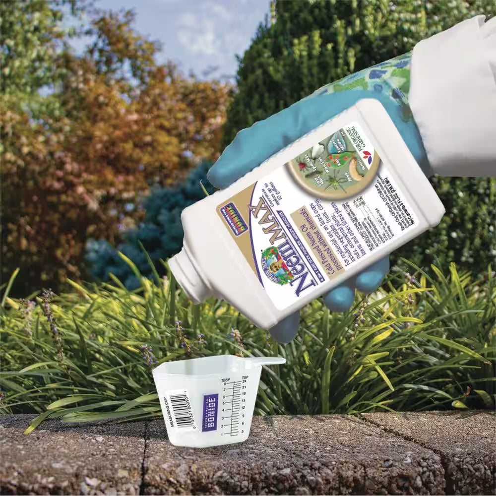 Captain Jack'S Neem Max, 8 Oz Concentrated Cold Pressed Neem Oil, Insecticide, Fungicide, Miticide and Nematicide