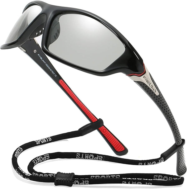 Sports Polarized Sunglasses for Men Cycling Driving Fishing UV400 Protection
