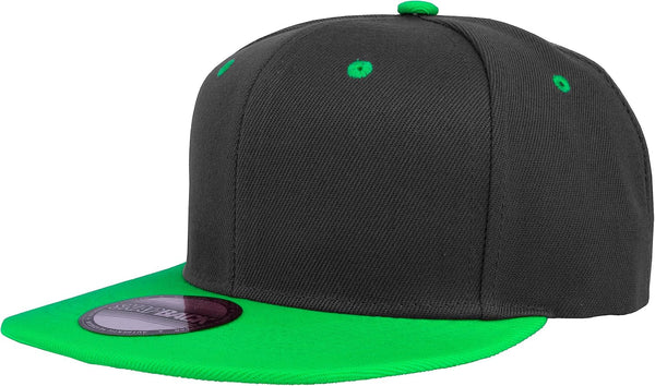 Snapback Hats for Men - Flat Bill Brim Baseball Cap Hat - Plain Blank Adjustable