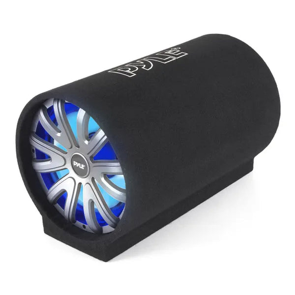 Pyle 12-Inch 600W Enclosed Car Audio Subwoofer Tube Speaker System (Open Box)