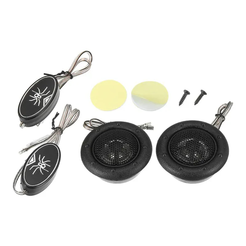 Car Tweeter Speaker Mini Car Audio Tweeters Replacement of Old Part for Car Audio Systems Black