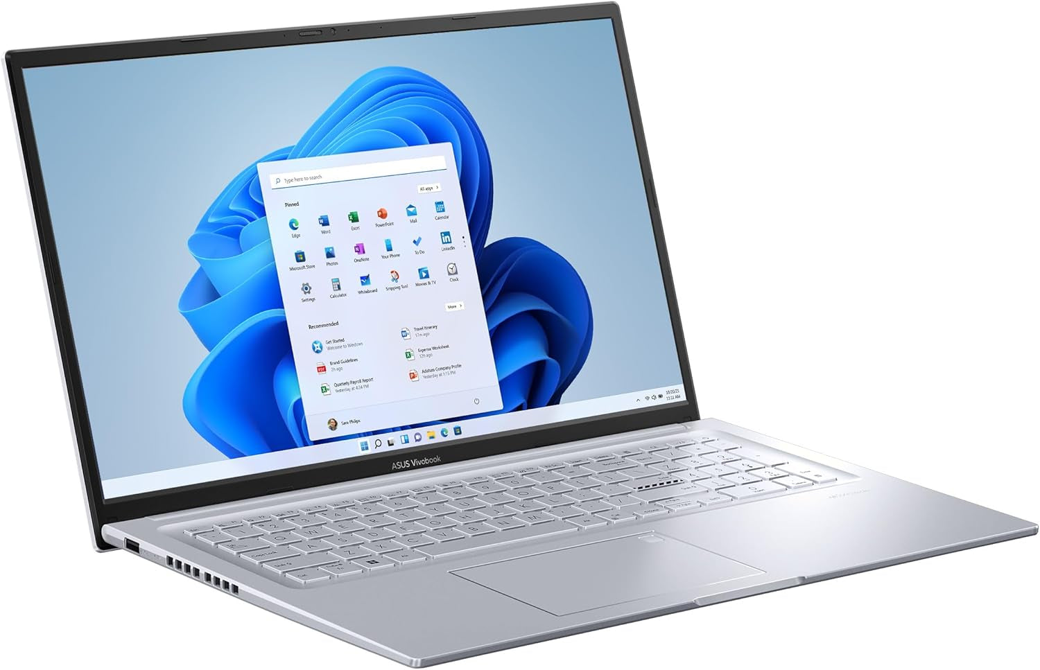: 2023 Vivobook 17X Laptop, 17.3” FHD Display, Intel Core I9-13900H CPU, 16GB RAM, 1TB SSD, Windows 11 Home, Transparent Silver, K3704VA-DH96-S